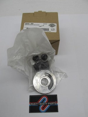 Harley-Davidson Genuine OEM NOS CVO Oil Cooler Adapter Assembly, Gray