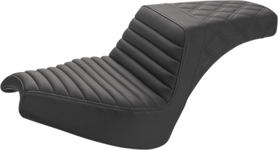 Saddlemen Step Up Seat Driver Tuck and Roll/Passenger Lattice Stitch I