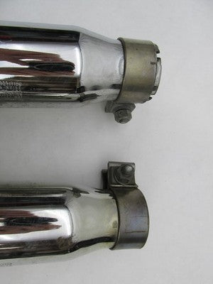 Harley Davidson OEM Pair Screamin Eagle Turn Down Mufflers 80032-95BF