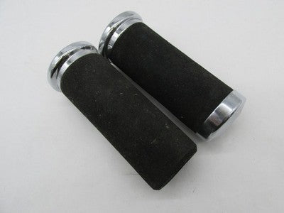 Pair of Harley-Davidson Chrome Foam Handlebar Grips