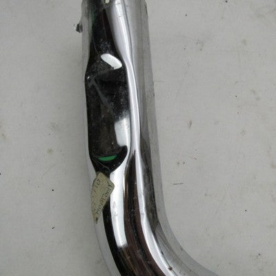 Harley Ironhead Shovelhead Slash Cut 1-3/4" DIMPLED Front Head Exhaust