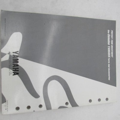 Yamaha YZ125L1 Owners Service Manual Operator Guide LIT-11626-12-26 5E