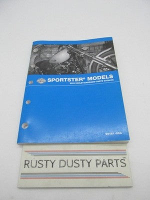 Harley-Davidson Official Factory 2009 Sportster Model Parts Catalog 99451-09A
