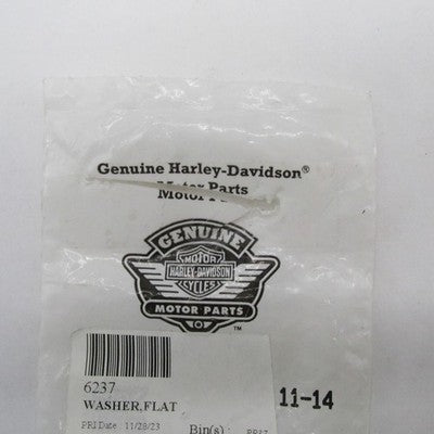 Lot of 5 Harley-Davidson OEM NOS 5/16" x 1-1/8" x 5/64" Flat Washers 6