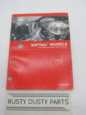 Harley-Davidson Official Factory 2005 Softail Models Parts Catalog 994