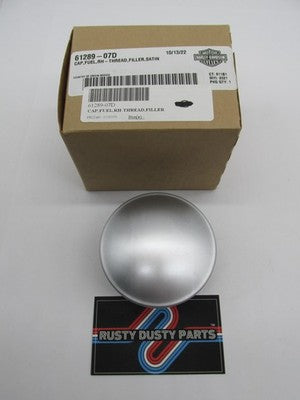 Harley Davidson Genuine NOS NIB Fuel Cap Satin 61289-07D