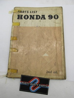 Honda Official Factory 90 2nd Edition Parts Catalog List