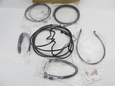 Magnum Black Pearl Handlebar Install Kit for 12"-14" Bars FLHTK 0610-1