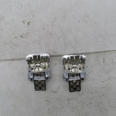 Pair of Harley OEM 14-22 Touring Chrome Tour-Pak Hinges 53000140 53000
