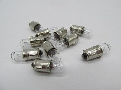 Lot of 10 Harley-Davidson OEM NOS 12V Bayonet Gauge Bulbs, Clear 75045