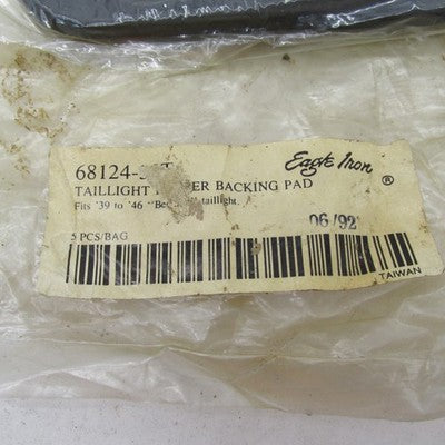 Lot of 2 Harley Davidson OEM NOS Tail Light Rubber Backing Pads 68124-