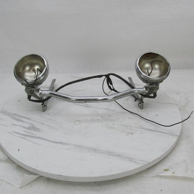 Harley OEM Chrome Springer Auxiliary Passing Lamp Bar 88+ FXSTS Softai