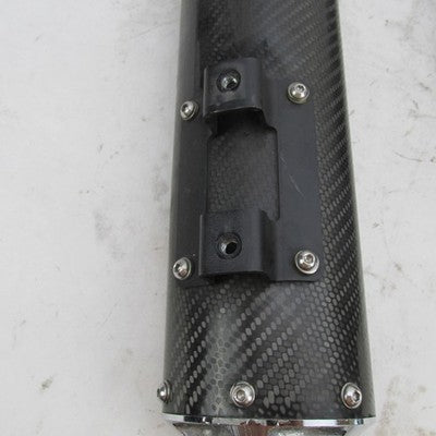 Pair of LA Choppers Carbon Fiber Slip-On Exhaust Mufflers StreetGlide