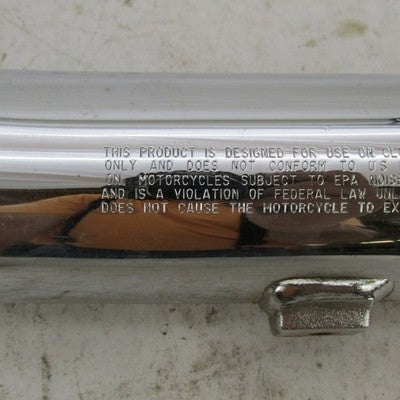 Harley Davidson OEM Screamin Eagle Single Muffler Tapered 00-01 Softai