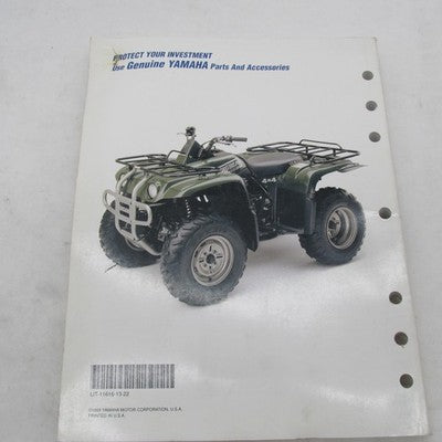 Yamaha OEM YFM400FWNM (C) 1999 Service Manual LIT-11616-13-22 5FU-F819