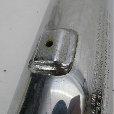 Set of Harley-Davidson OEM 00-06 Softail Chrome Mufflers 65413-00