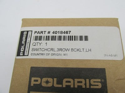 Polaris Indian Genuine OEM NOS Lefthand 3 Row Handlebar Switch Control