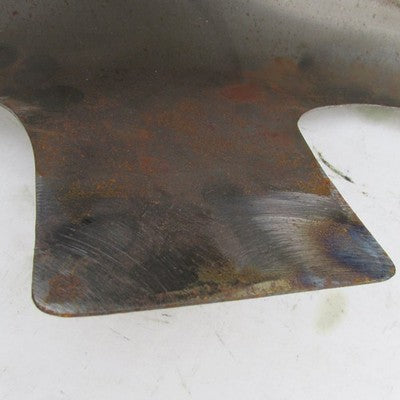 Custom Harley Davidson 5-5/8" Raw Steel Unpainted Front Fender