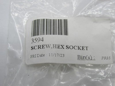 Lot of 9 Harley Davidson Genuine NOS Hex Socket Screw 3594