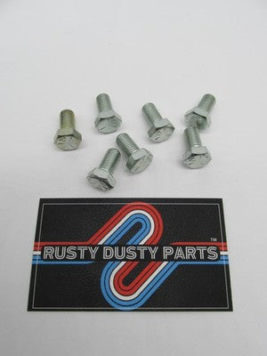 LOT of 7 Harley-Davidson NOS 5/16"-24 x 5/8" Hex Head Cap Screws 4391