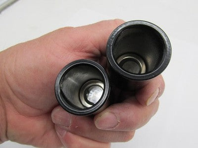 Pro Pad NOS 2 Long Docking Cap Covers, Smooth Style Black 3550-0299