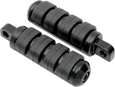 Drag Specialties Replacement Footpegs for XL Forward Controls Black 1622-0353
