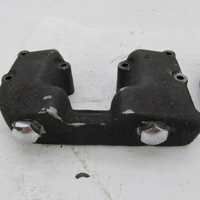Pair Harley OEM 71-85 Ironhead Sportster Black Rocker Boxes 17514-71 1
