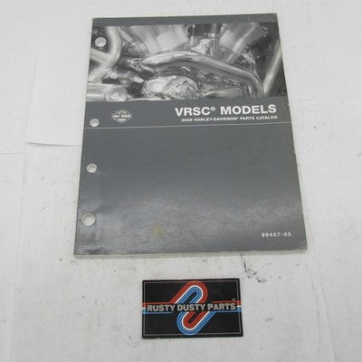 Harley-Davidson Official Factory 2005 VRSC Models Parts Catalog 99457-