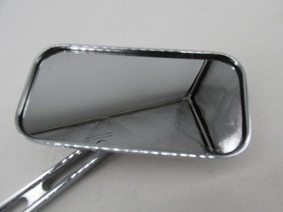 Harley Chrome Right Side Slotted Stem Mirror