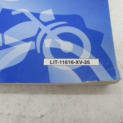Yamaha XV250 Service Manual Operator Guide LIT-11616-XV-25 LIT-11616-0