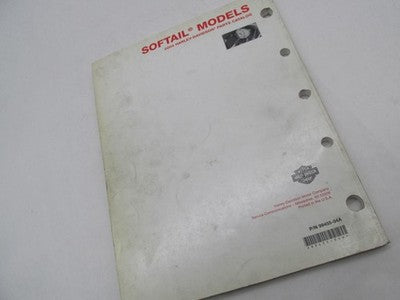 Harley-Davidson Official Factory 2004 Softail Models Parts Catalog 99