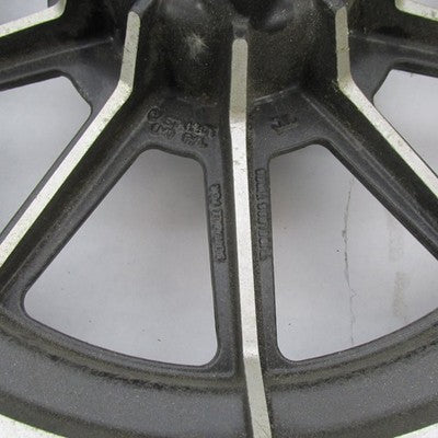 Harley OEM 87-99 Touring 16x3 Cast Mag 10-Spoke Front Wheel w/ Tire 43