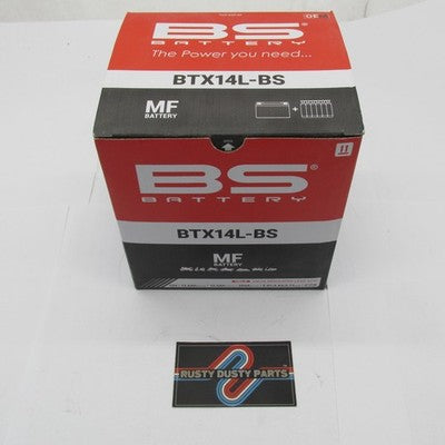 BS Battery NIB 12V 12Ah 200CCA Maintenance Free Battery BTX14L-BS