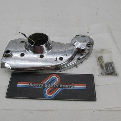 Harley OEM Ironhead Sportster Chrome Gearcase Cam Cover w/ Bolts 25202