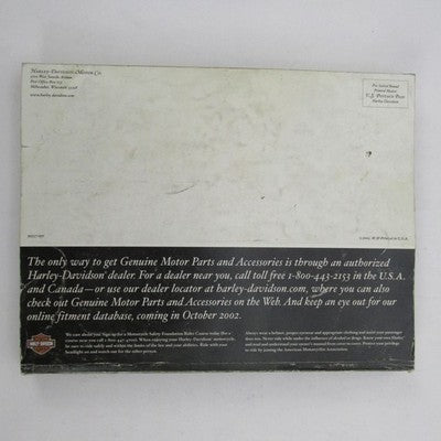 Harley-Davidson 2003 Genuine Motor Accessories and Motor Parts Catalog