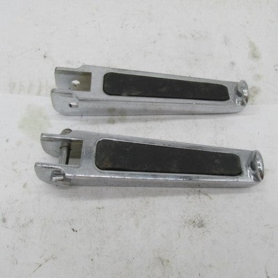 Pair of Harley Davidson Genuine Chopper Custom Footpegs w/ Rubber in L