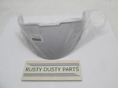 Indian NOS Retro Full Face Helmet Visor, Grey 2868890