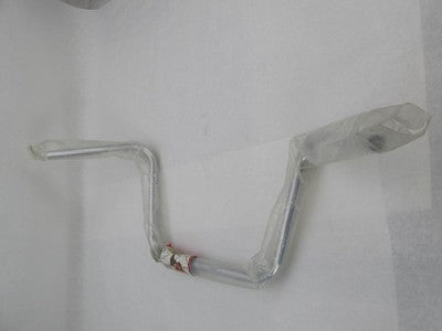 Flanders Chrome Handlebars Wide Center Ape Style Knurled Dimpled DS-30