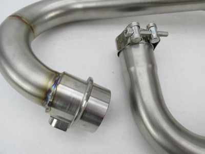 British Customs Competition Header System Brushed BC901-130-BR Triumph