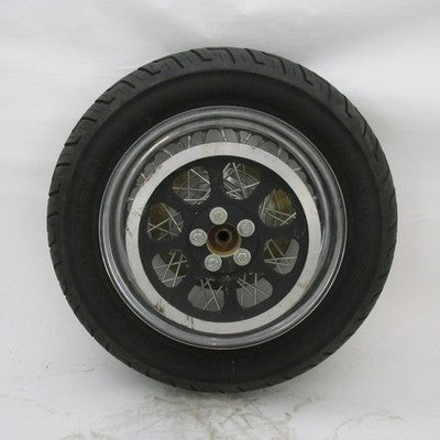 Harley OEM Softail 16x3x3/4" Rear Spoke Wheel w/ Tire, Rotor & 70T Bel