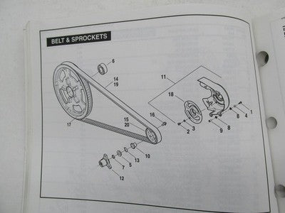 Harley-Davidson Official Factory 2009 VRSC Models Parts Catalog 99457-