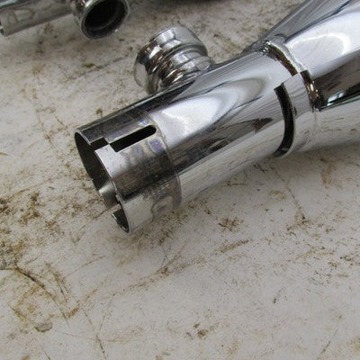 Set of Harley-Davidson OEM 00-06 Softail Chrome Mufflers 65413-00