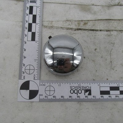 Pair of Harley OEM Chrome Rear Axle Front Nut Covers Dyna Softail 08-1