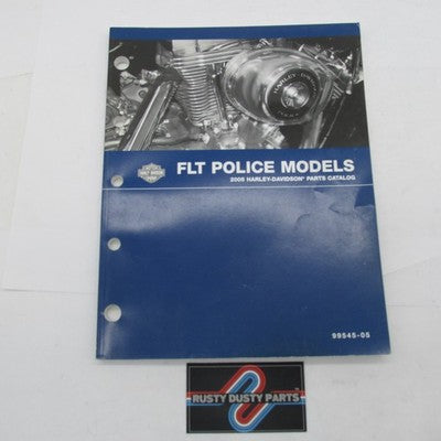Harley-Davidson Official Factory 2005 FLT Police Models Parts Catalog