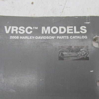 Harley-Davidson Official Factory 2008 VRSC Models Parts Catalog 9945
