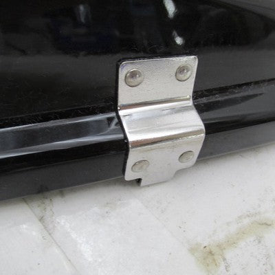 Harley OEM 93-13 Touring Police Left Saddlebag Lid Black Pinstripe 906
