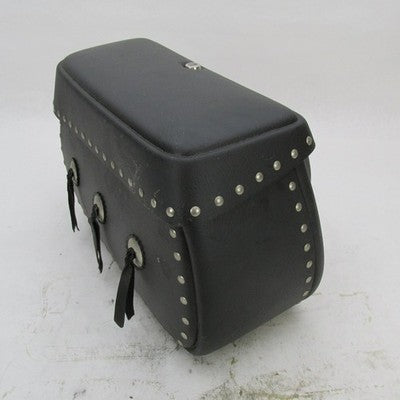 LeatherLyke OEM Studded Left Side Hard Saddlebag Locking Luggage Missi