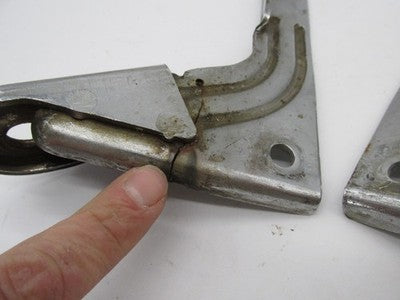 Pair of Harley OEM Panhead Shovelhead Spotlight Mounting Brackets *Cra