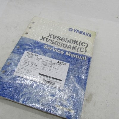 Yamaha OEM XVS650K(C) XVS650AK(C) Service Manual LIT-11616-11-16 LIT-1
