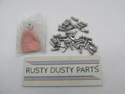 Lot of 36 Harley Davidson Chrome Wheel Rim Spoke Nipples N8289SP
